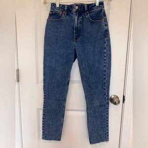 Abercrombie & Fitch High Rise Blue Jeans
